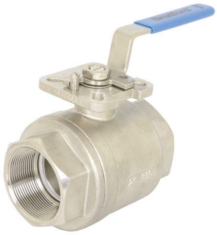 BV2H Series 2-Piece Industrial Stainless Steel Ball Valves